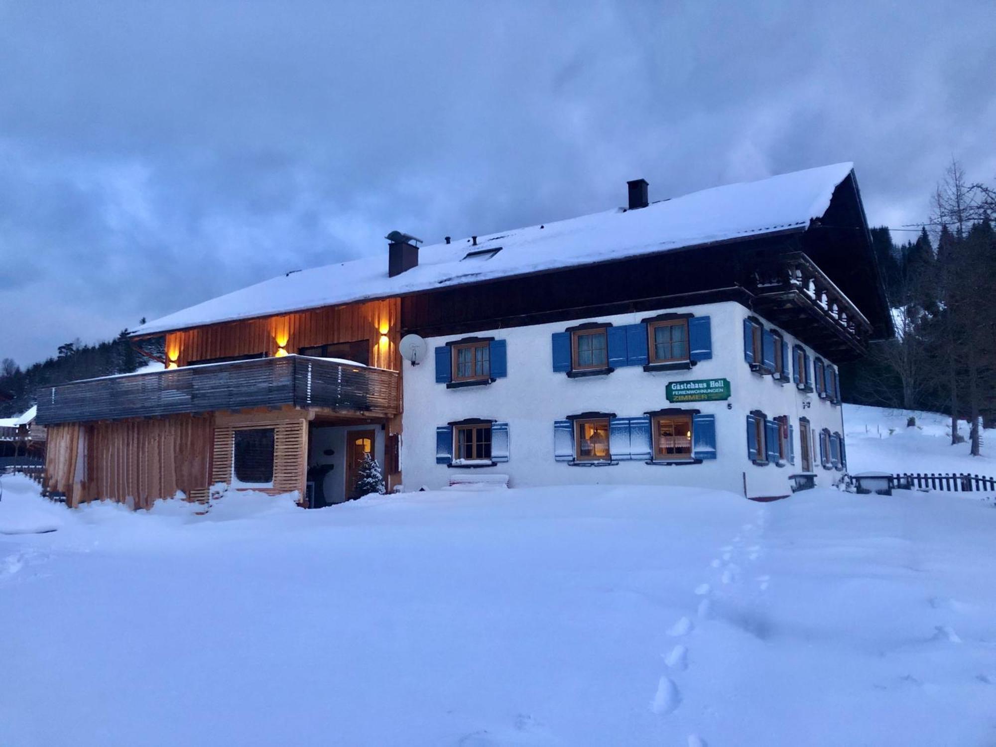 Gaestehaus Holl Schattwald Exterior foto